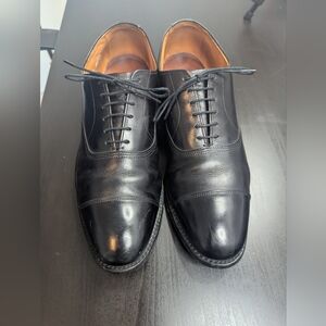 Allen Edmonds Black Park Avenue Leather Men's Dress Shoes